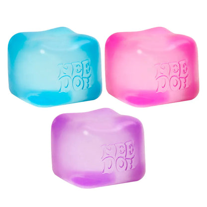 Schylling Needoh Nice Cube Sensory Fidget Cube Stress Relief Squishy Cube Anti-Anxiety Squeeze Object for Focus ADHD Population