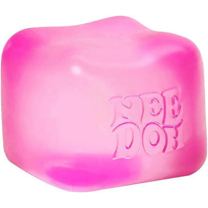 Schylling Needoh Nice Cube Sensory Squeeze Toy with Super Solid Squish Stress Relief Anxiety Sensory Tool Stress Reliever Toys
