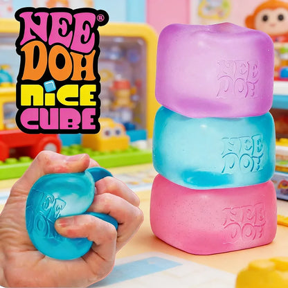 2026 Schylling Needoh Nice Cube Sensory Fidget Cube Stress Relief Anxiety Sensory Tool for Focus ADHD & Calming Party Gifts